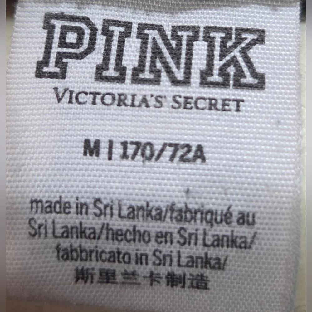 PINK Victoria's Secret Rainbow Spellout Joggers Sweatpants - Picture 5 of 5